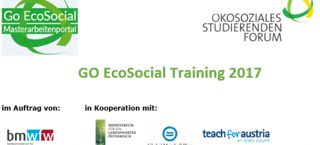 GO EcoSocial Training 2017